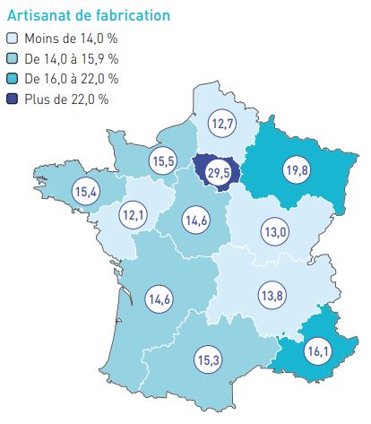 Part des femmes parmi les apprentis (%)