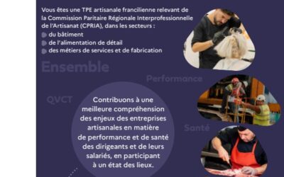 Performance et santé mentale dans l’artisanat : un accompagnement concret pour les entreprises d’Île-de-France